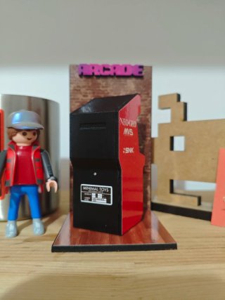 Maqueta Máquina Arcade 1/24