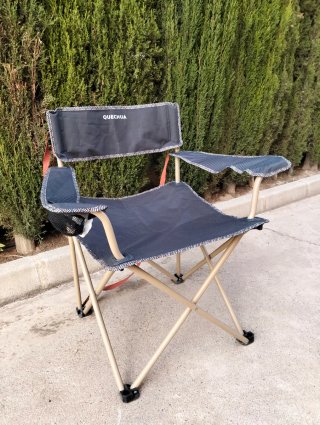 Pack 2 Sillas Camping Plegables Quechua
