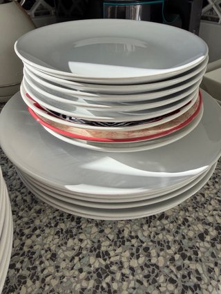 Vajilla de cocina cerámica multicolor