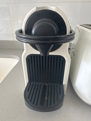 Cafetera Nespresso Krups Blanca