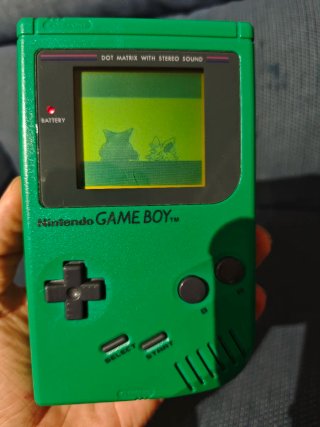Nintendo Game Boy Verde + Pokémon Jap