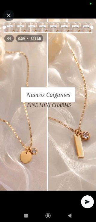 Colgante con Mini Charms Personalizado