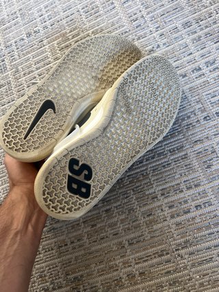 Nike SB Nyjah Free Summit White, talla 44