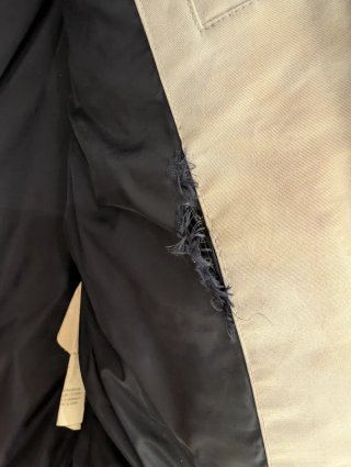 Chaleco Levi's Talla M Negro/Gris