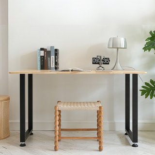 Patas de Muebles Ajustables de 711.2MM, Juego de 2 Patas de Mesa de Oficina de Acero Reforzado Cuadradas para Hacerlo Uno Mismo, Carga Máxima de 453.6KG Patas de Escritorio de Alta Resistencia, In...