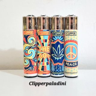 Set 4 Accendini Clipper Design Israel