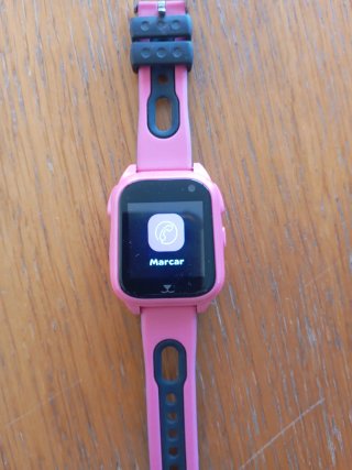 Reloj infantil rosa, con posibilidad de Llamar