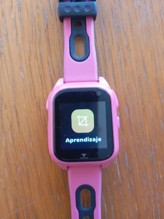 Reloj infantil rosa, con posibilidad de Llamar