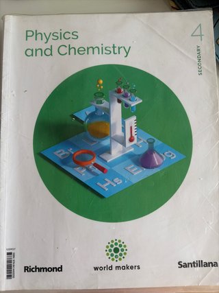 PHYSICS & CHEMISTRY 4SECUNDARIA RICHMOND