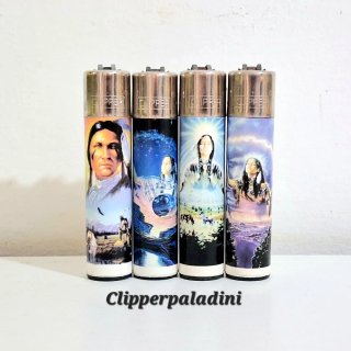 Set 4 Accendini Clipper