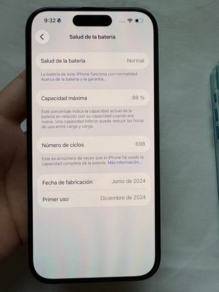 iPhone 15 Pro 128GB Negro