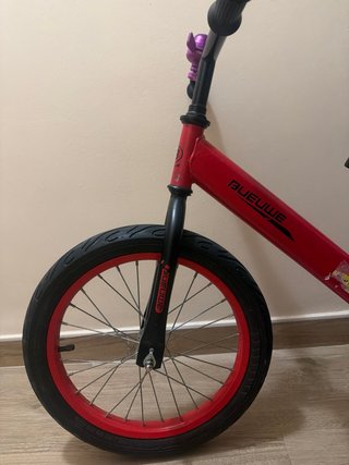 Bici equilibrio roja 16”