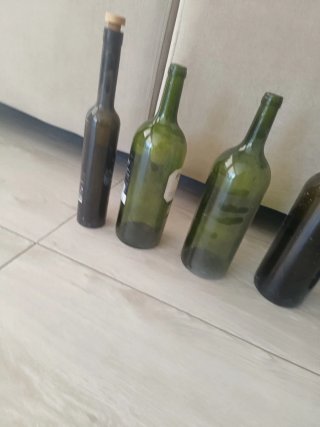 Bottiglie Magnum Vuote per Decorazione