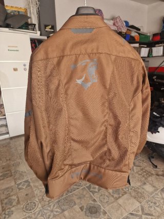 Chaqueta Moto Verano 6xL Marrón corresponden a 3xl