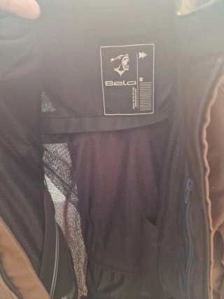 Chaqueta Moto Verano 6xL Marrón corresponden a 3xl