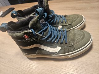 Botas Vans Verdes Talla 37