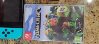 Nintendo Switch Super Mario Odyssey + Minecraft