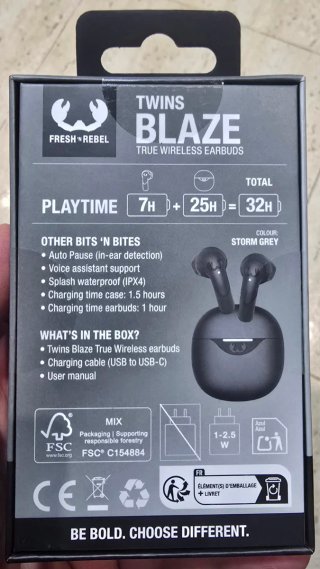 Auriculares Fresh 'n Rebel Twins Blaze