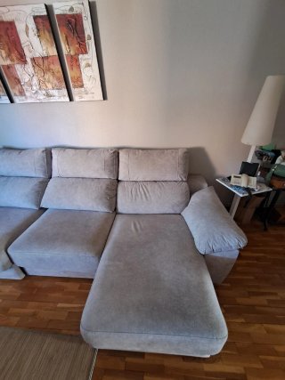 Divano a 3 posti grigio