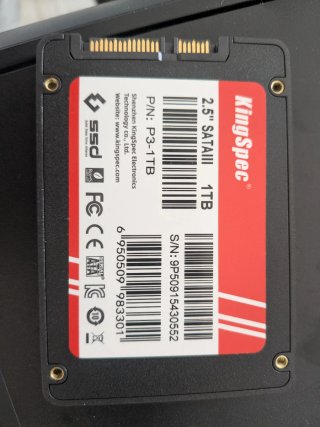 KingSpec SSD Sata 2 1TB 2,5 con enclosure esterno