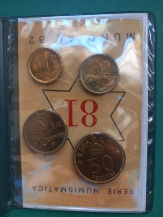 Monedas Mundial 82 España Numismática