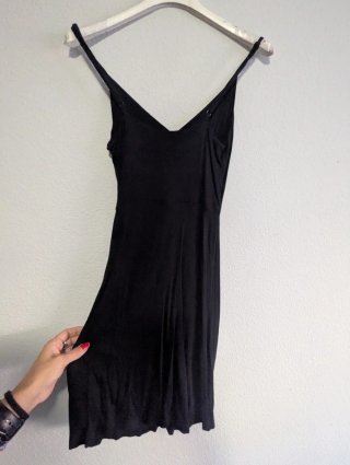 Vestido negro H&M tirantes