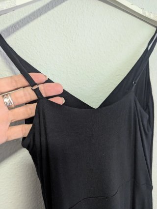 Vestido negro H&M tirantes