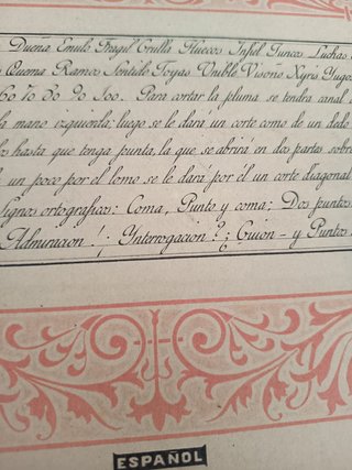 Álbum Caligráfico 1904 Antonio J. Bastida