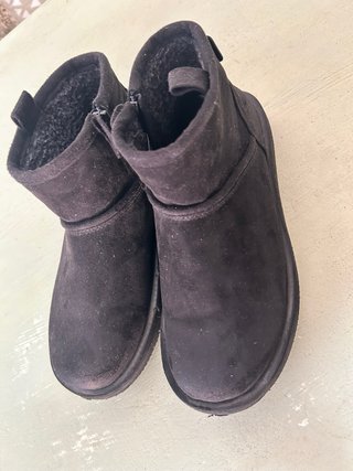 Botas niña Zara T.35 negras