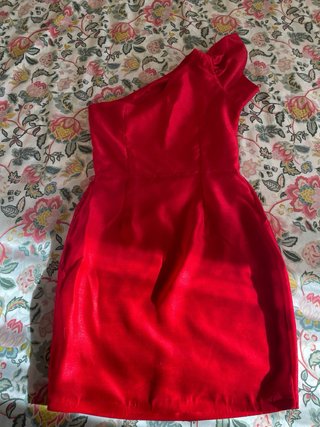 Vestido rojo de fiesta