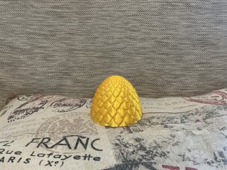 Huevo Decorativo Impresión 3D