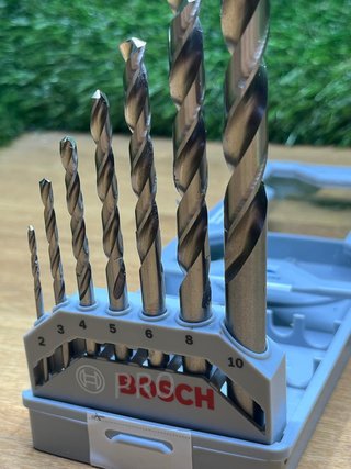 Set de 7 brocas para metal Bosch