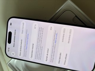 iPhone 15 pro 256 GB Negro Casi Nuevo