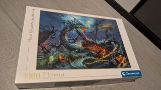 Puzzle Clementoni 3000 piezas dragón