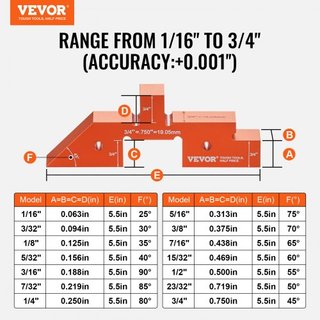 Barras de Configuración para Mesa de Router, 14 piezas, Juego de Bloques de Configuración de Aluminio de Precisión con Marcas de Tamaño Grabadas con Láser, Estuche de Almacenamiento, Medición de P...