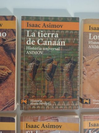Colección HISTORIA UNIVERSAL Isaac Asimov 12 tomos