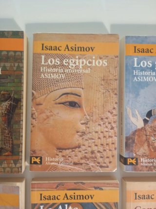 Colección HISTORIA UNIVERSAL Isaac Asimov 12 tomos