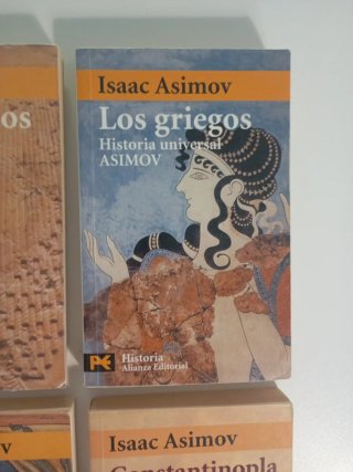 Colección HISTORIA UNIVERSAL Isaac Asimov 12 tomos
