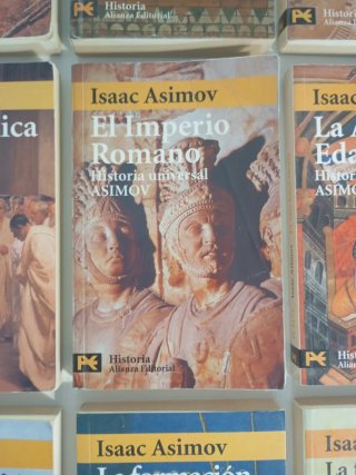 Colección HISTORIA UNIVERSAL Isaac Asimov 12 tomos