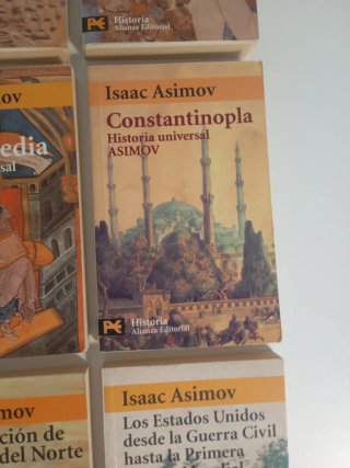 Colección HISTORIA UNIVERSAL Isaac Asimov 12 tomos