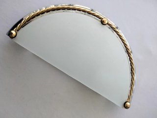 Aplique Cristalmet Vintage Dorado y Plateado