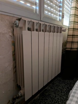 7 Radiadores Aluminio 70cm Alto