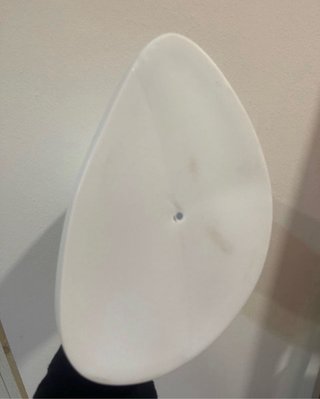 Cabeza de maniquí blanca