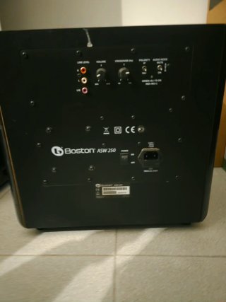 Altavoces Boston Acoustics A360 Negro