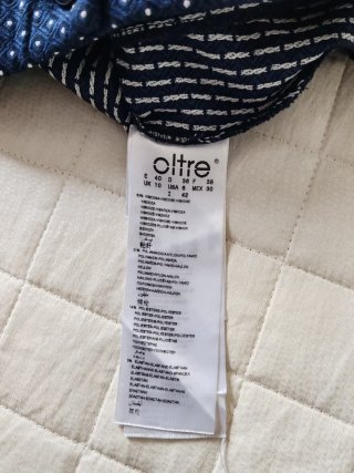 Pantaloni Oltre a pois blu Taglia M