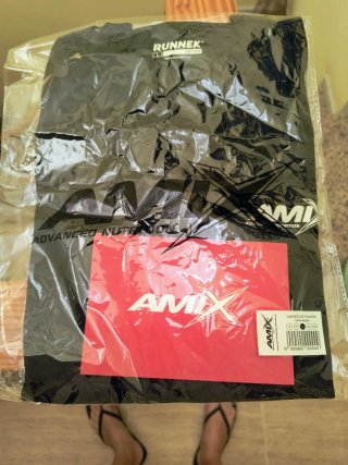 Camiseta tirantes AMIX hombre negra