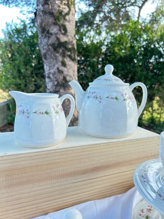 Juego de té San Claudio 6 piezas