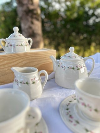 Juego de té San Claudio 6 piezas