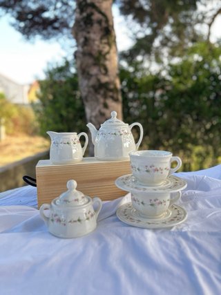 Juego de té San Claudio 6 piezas