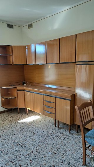 Mobile cucina vintage legno